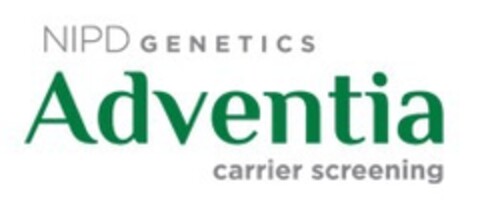 Adventia NIPD Genetics Carrier Screening Logo (EUIPO, 02/03/2020)