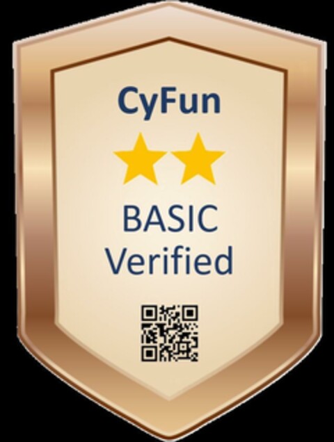 CyFun BASIC Verified Logo (EUIPO, 26.03.2024)