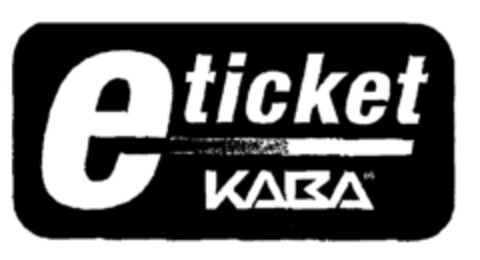 eticket KABA Logo (EUIPO, 15.06.1999)