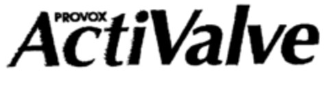 PROVOX ActiValve Logo (EUIPO, 07/10/2000)