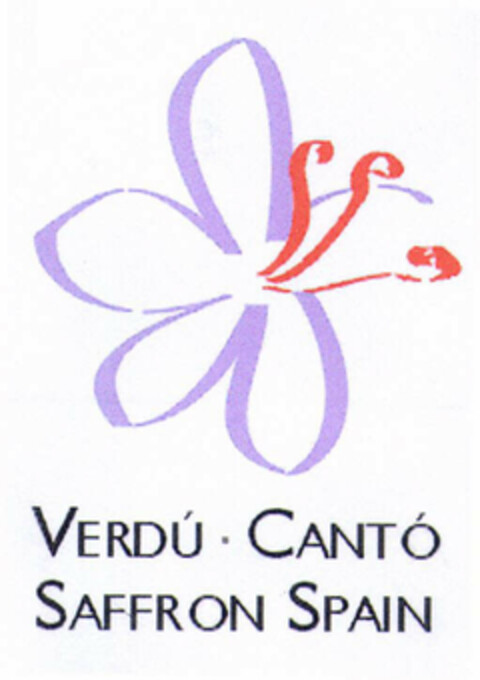 VERDÚ · CANTÓ SAFFRON SPAIN Logo (EUIPO, 07.05.2001)
