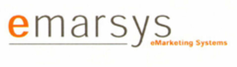 emarsys eMarketing Systems Logo (EUIPO, 11.06.2002)