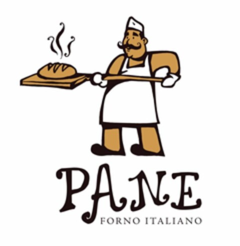 PANE FORNO ITALIANO Logo (EUIPO, 21.01.2008)