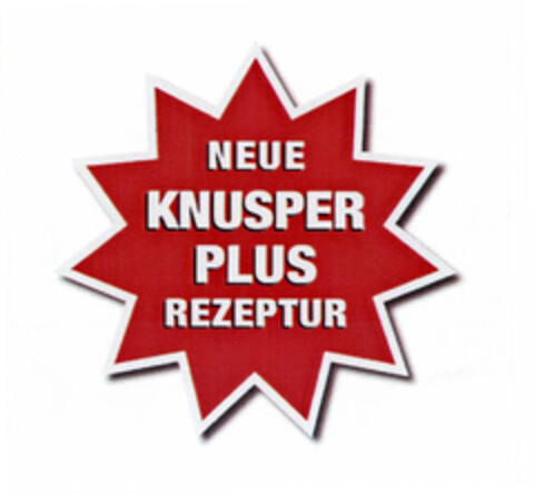 NEUE KNUSPER PLUS REZEPTUR Logo (EUIPO, 05.11.2008)