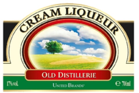 CREAM LIQUEUR OLD DISTILLERIE Logo (EUIPO, 06.03.2013)