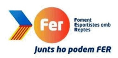 FER FOMENT ESPORTISTES AMB REPTES JUNTS HO PODEM FER Logo (EUIPO, 31.05.2013)