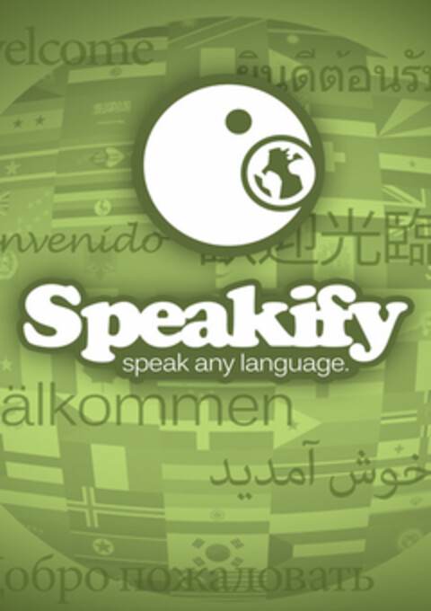 SPEAKIFY speak any language Logo (EUIPO, 03/10/2014)