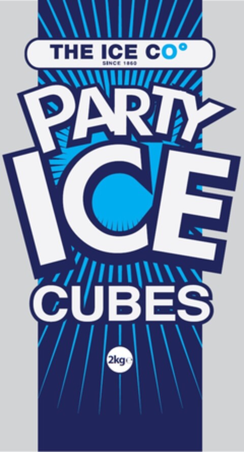 THE ICE CO SINCE 1860 PARTY ICE CUBES Logo (EUIPO, 26.11.2015)