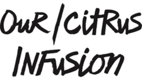 OUR/CITRUS INFUSION Logo (EUIPO, 11/14/2016)