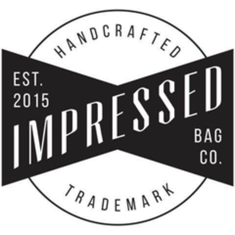 Impressed Bag Co. Handcrafted Trademark Est. 2015 Logo (EUIPO, 19.06.2017)