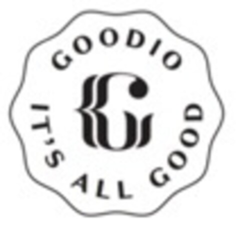 GOODIO IT'S ALL GOOD Logo (EUIPO, 31.08.2017)