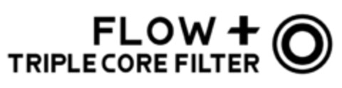 FLOW + TRIPLE CORE FILTER Logo (EUIPO, 02/15/2018)