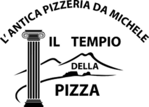 L'ANTICA PIZZERIA DA MICHELE IL TEMPIO DELLA PIZZA Logo (EUIPO, 01.10.2018)