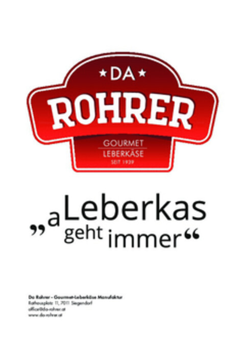 Da Rohrer a Leberkas geht immer Logo (EUIPO, 20.12.2018)