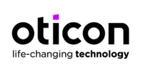 Oticon life-changing technology Logo (EUIPO, 24.05.2019)