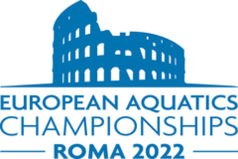 EUROPEAN AQUATICS CHAMPIONSHIPS - ROMA 2022 - Logo (EUIPO, 25.11.2021)