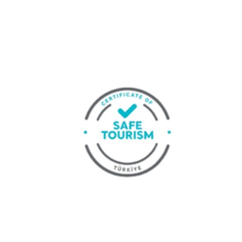 CERTIFICATE OF SAFE TOURISM TÜRKİYE Logo (EUIPO, 09/19/2022)