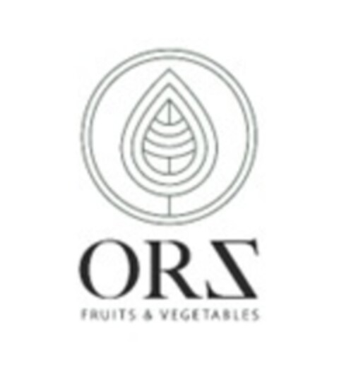 ORZ FRUITS & VEGETABLES Logo (EUIPO, 09/29/2022)