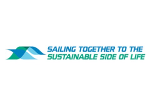 SAILING TOGETHER TO THE SUSTAINABLE SIDE OF LIFE Logo (EUIPO, 11/21/2022)