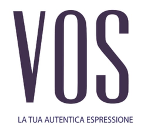 VOS - LA TUA AUTENTICA ESPRESSIONE Logo (EUIPO, 24.01.2023)