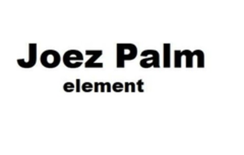 Joez Palm element Logo (EUIPO, 18.04.2023)