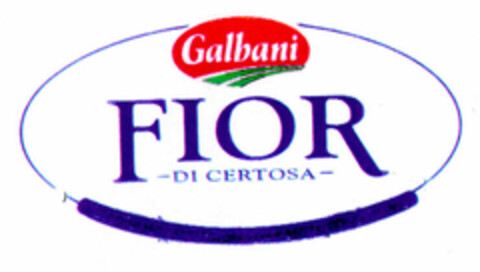 Galbani FIOR DI CERTOSA Logo (EUIPO, 04/01/1996)