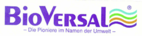 BioVERSAL Die Pioniere im Namen der Umwelt Logo (EUIPO, 04/01/1996)