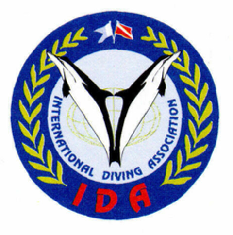 IDA INTERNATIONAL DIVING ASSOCIATION Logo (EUIPO, 14.01.1999)