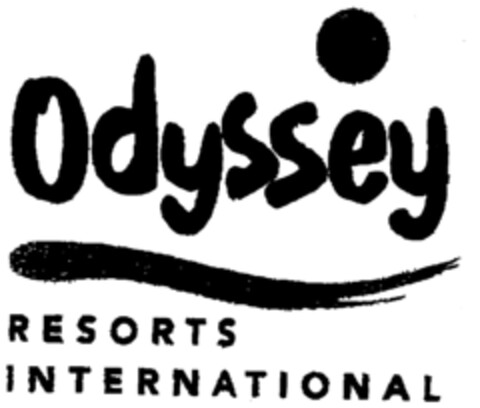 Odyssey RESORTS INTERNATIONAL Logo (EUIPO, 10.03.1999)