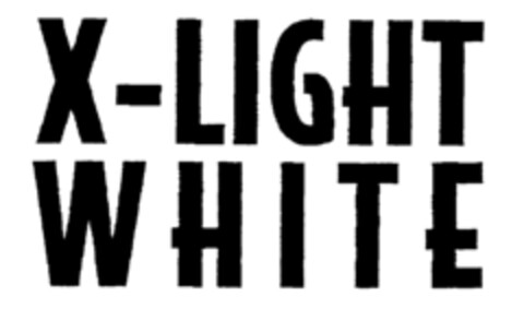 X-LIGHT WHITE Logo (EUIPO, 03.08.2000)