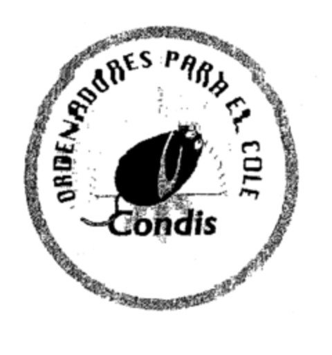 Condis ORDENADORES PARA EL COLE Logo (EUIPO, 03.08.2001)