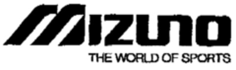 Mizuno THE WORLD OF SPORTS Logo (EUIPO, 26.10.2001)