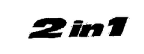 2 in 1 Logo (EUIPO, 16.12.2004)