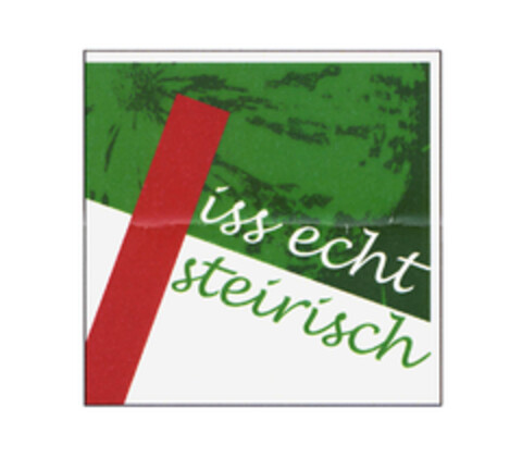 iss echt steirisch Logo (EUIPO, 03/31/2006)