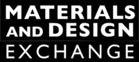 MATERIALS AND DESIGN EXCHANGE Logo (EUIPO, 04.08.2009)