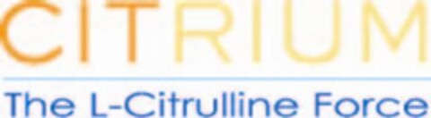 CITRIUM The L-Citrulline Force Logo (EUIPO, 24.06.2011)