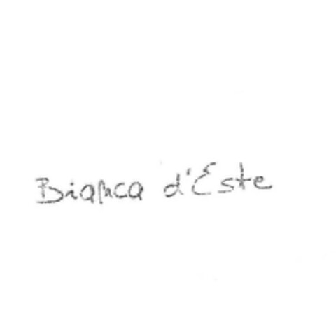 Bianca d'Este Logo (EUIPO, 12/23/2011)