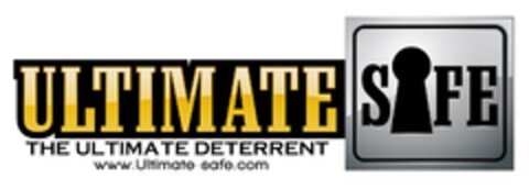 ULTIMATE SAFE THE ULTIMATE DETERRENT www.ultimate-safe.com Logo (EUIPO, 02/23/2016)