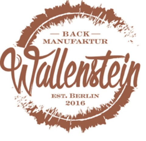 Wallenstein Backmanufaktur  Est. Berlin 2016 Logo (EUIPO, 29.04.2016)