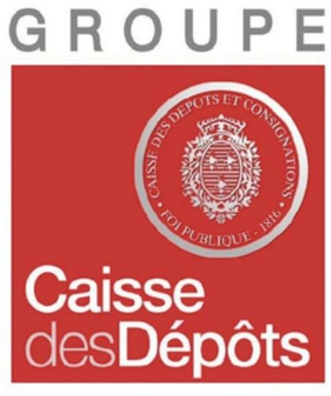 GROUPE CAISSE DES DEPOTS ET CONSIGNATIONS FOI PUBLIQUE 1816 Logo (EUIPO, 08/17/2016)