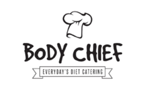 BODY CHIEF EVERYDAY'S DIET CATERING Logo (EUIPO, 06/08/2017)