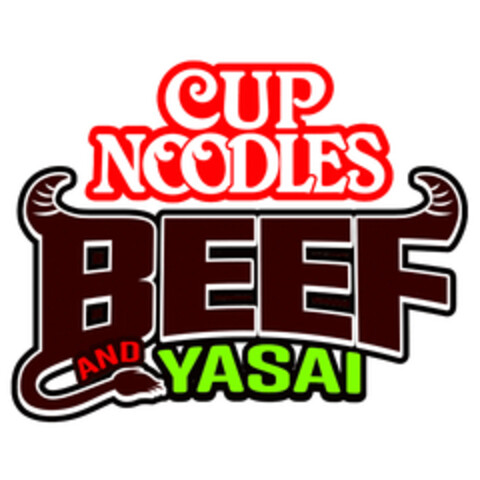 CUP NOODLES BEEF AND YASAI Logo (EUIPO, 21.06.2017)