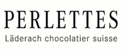 PERLETTES LÄDERACH CHOCOLATIER SUISSE Logo (EUIPO, 04.10.2017)