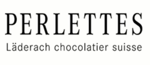 PERLETTES LÄDERACH CHOCOLATIER SUISSE Logo (EUIPO, 10/04/2017)