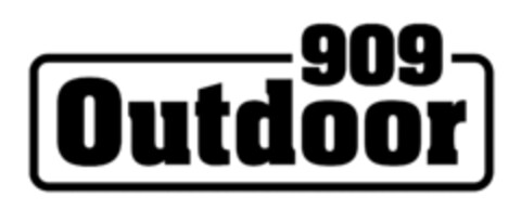 909 OUTDOOR Logo (EUIPO, 30.10.2017)