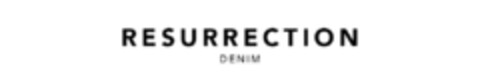 RESURRECTION DENIM Logo (EUIPO, 02/08/2018)