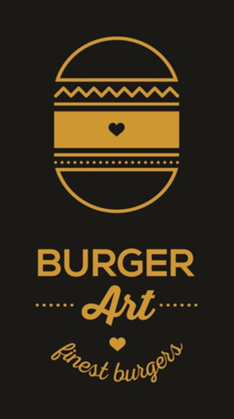 BURGER Art finest burgers Logo (EUIPO, 03.04.2018)