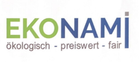 EKONAMI ökologisch - preiswert - fair Logo (EUIPO, 10.04.2019)