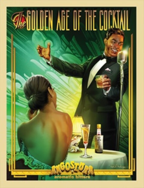 THE GOLDEN AGE OF THE COCKTAIL ANGOSTURA AROMATIC BITTERS Logo (EUIPO, 04.06.2020)