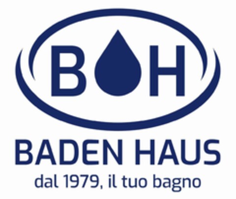 BH BADEN HAUS dal 1979, il tuo bagno Logo (EUIPO, 03/03/2023)